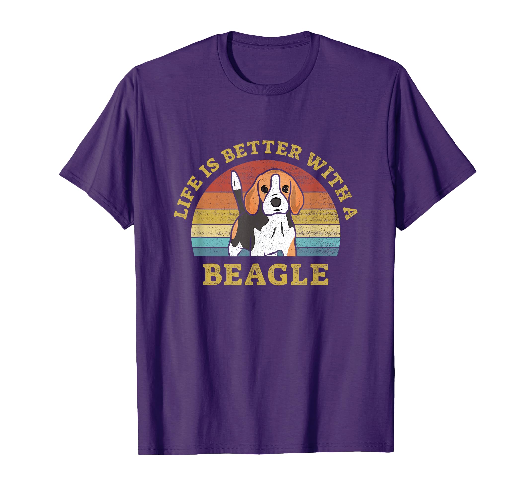 Life Is Better Beagle Dog Puppy Lover T-Shirt - Trendy Graphic Unisex - T-Shirt, Sweatshirt, Hoodie