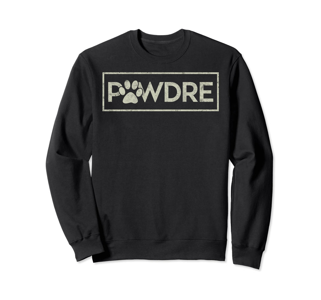 Powdre Dog Dad Paw Fathers Day Sweatshirt - Streetwear Style Unisex - T-Shirt, Sweatshirt, Hoodie