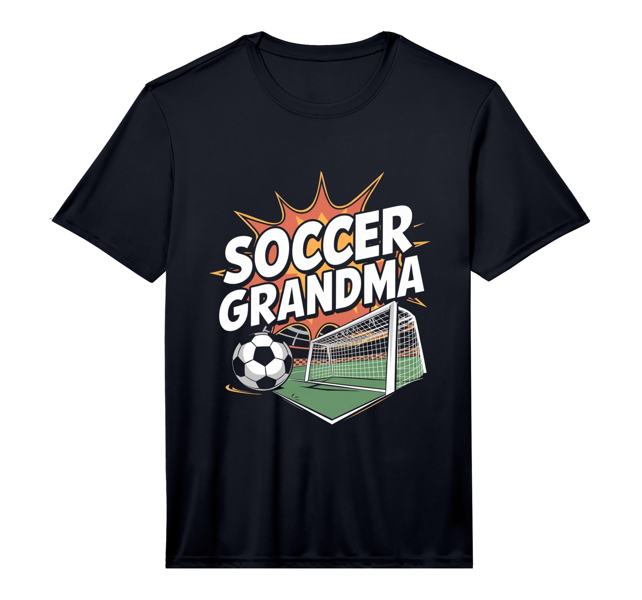 Mens Soccer Grandma Performance T-Shirt - Novelty Apparel for Adults - T-Shirt, Sweatshirt, Hoodie