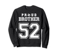 Number 52 Custom Proud Soccer Futbol Sweatshirt - Unique Graphic Men Women - T-Shirt, Sweatshirt, Hoodie