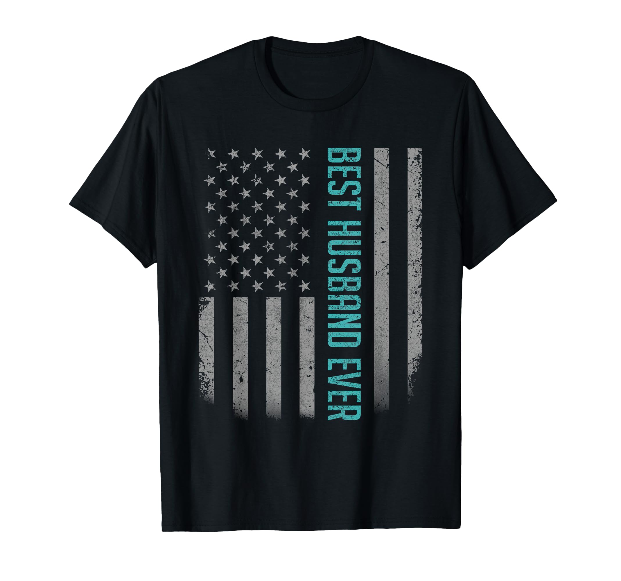Best Husband Ever American Flag T-Shirt - Aesthetic Graphic for Adults - T-Shirt, Sweatshirt, Hoodie