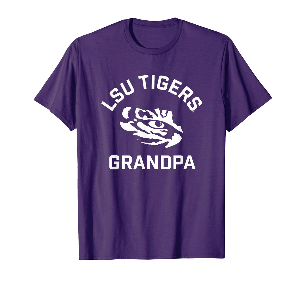 Lsu Tigers Arched Grandpa T-Shirt - Unique Graphic for Adults - T-Shirt, Sweatshirt, Hoodie