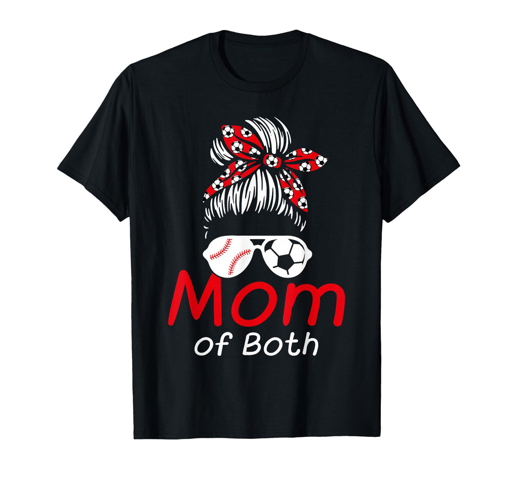 Soccer Mom Baseball Mom Sports Fan T-Shirt - Novelty Apparel for Adults - T-Shirt, Sweatshirt, Hoodie