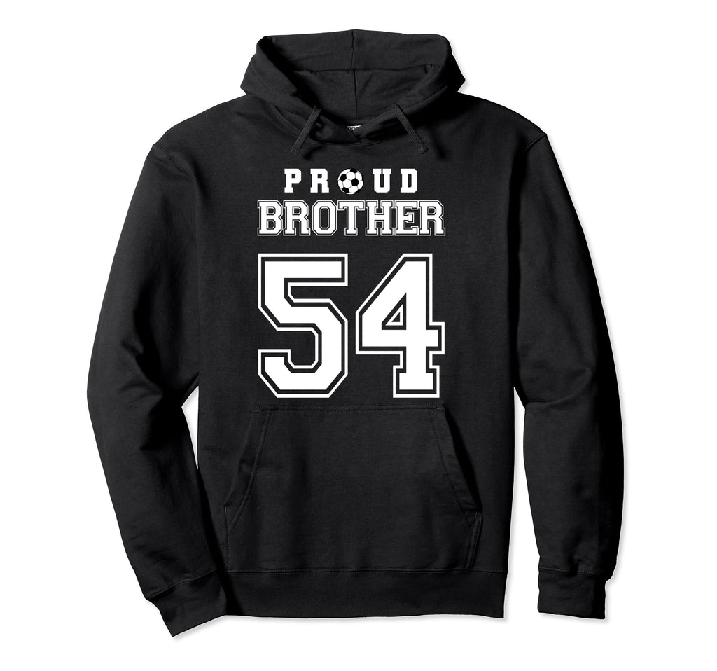 Number 54 Custom Proud Soccer Futbol Hoodie - Custom Art Print Unisex - T-Shirt, Sweatshirt, Hoodie