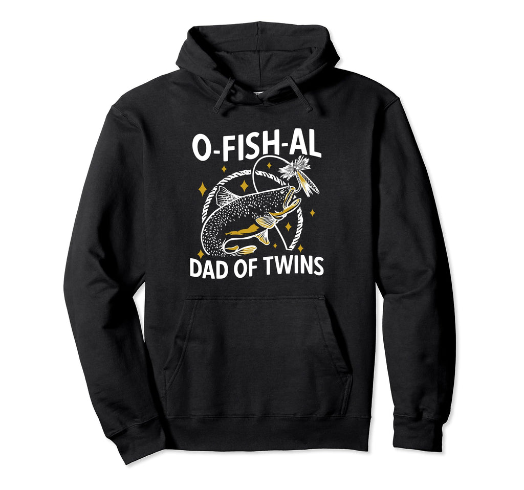Twin Dad Father Two O Fish Al Dad Hoodie - Casual Everyday Wear for Adults - T-Shirt, Sweatshirt, Hoodie