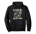 Twin Dad Father Two O Fish Al Dad Hoodie - Casual Everyday Wear for Adults - T-Shirt, Sweatshirt, Hoodie