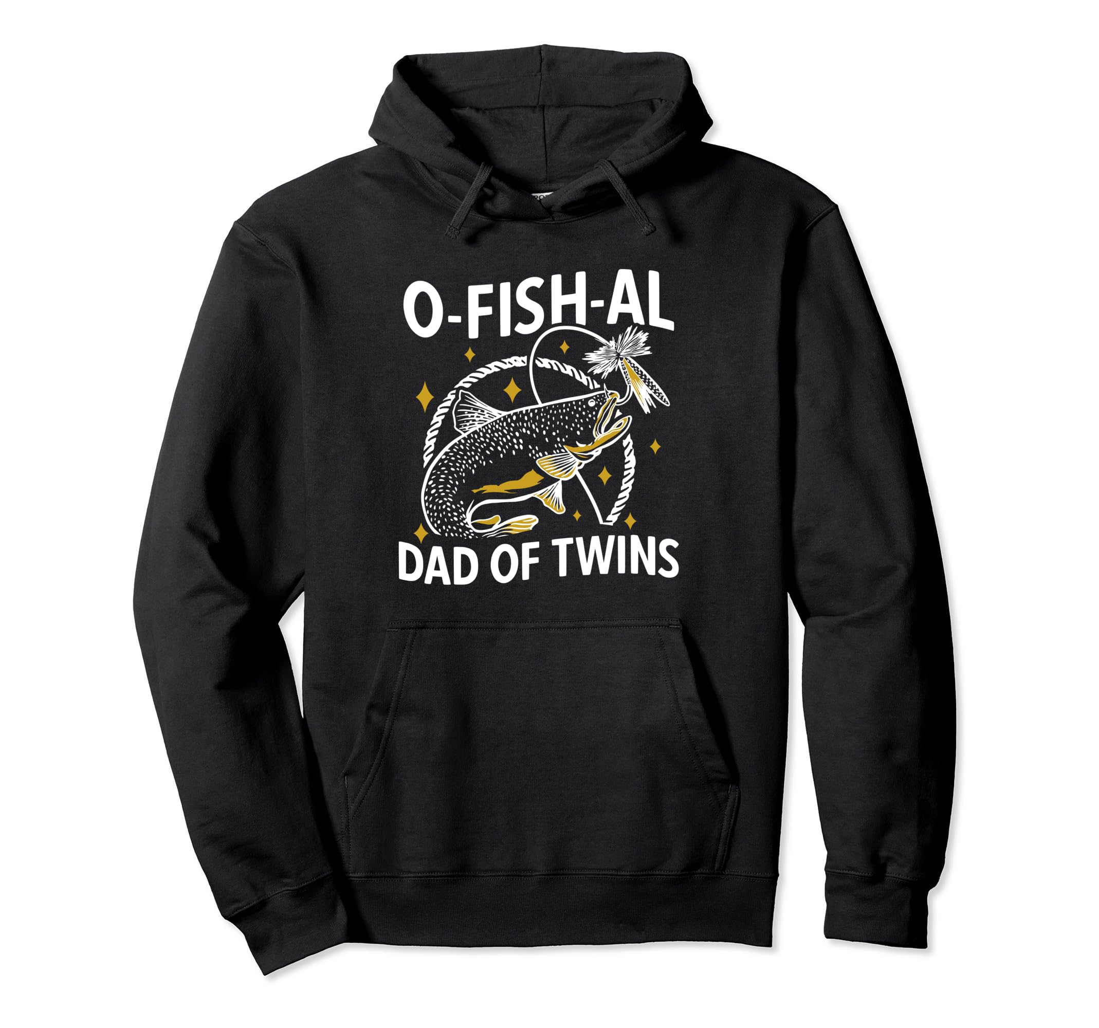 Twin Dad Father Two O Fish Al Dad Hoodie - Casual Everyday Wear for Adults - T-Shirt, Sweatshirt, Hoodie