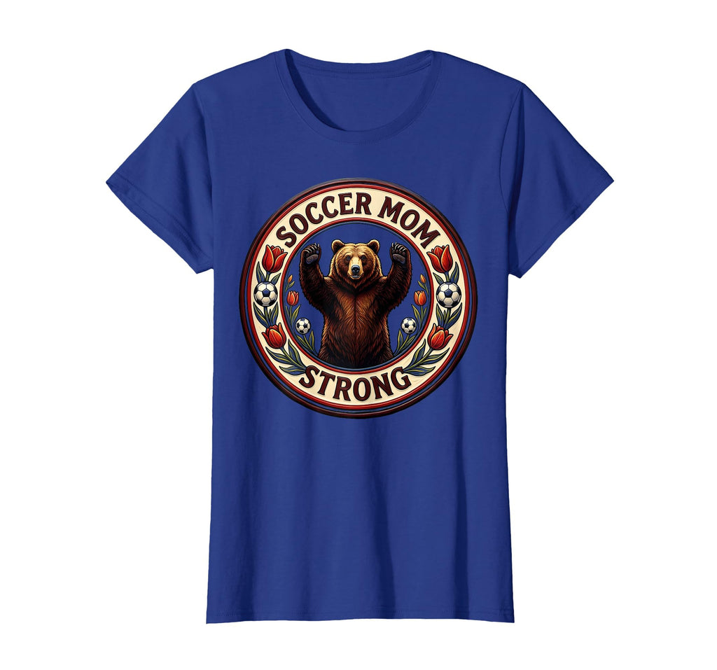 Soccer Mom Strong T-Shirt - Custom Art Print Men Women - T-Shirt, Sweatshirt, Hoodie