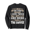 Funny Dad And Mom Single Dad Sweatshirt - Fun Novelty Design Men Women - T-Shirt, Sweatshirt, Hoodie