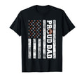 Proud Dad American Flag Funny Soccer T-Shirt - Streetwear Style Unisex - T-Shirt, Sweatshirt, Hoodie