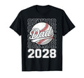 Proud Dad 2028 Senior Graduate Baseball T-Shirt - Trendy Graphic Unisex - T-Shirt, Sweatshirt, Hoodie