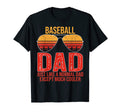 Mens Baseball Dad Sunglasses Fathers Day T-Shirt - Graphic Print Men Women - T-Shirt, Sweatshirt, Hoodie