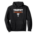 Trophy Husband Mustache Funny Bearded Hoodie - Custom Art Print Men Women - T-Shirt, Sweatshirt, Hoodie