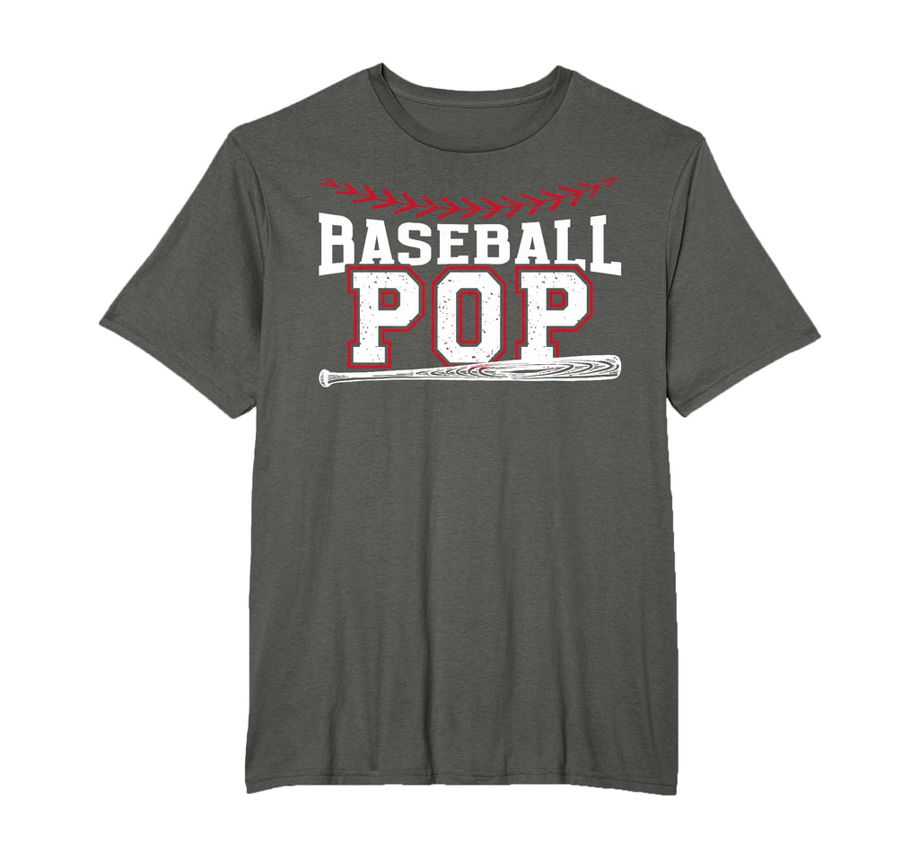 Proud Baseball Pop Grandpa Pop T-Shirt - Custom Art Print for Adults - T-Shirt, Sweatshirt, Hoodie
