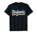 Benjamin First Name 70S 80S T-Shirt - Minimalist Print Men Women - T-Shirt, Sweatshirt, Hoodie