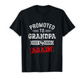 Promoted To Grandpa Again 2026 T-Shirt - Casual Everyday Wear Men Women - T-Shirt, Sweatshirt, Hoodie