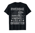 Awesome Like My Daughter Funny Dad From T-Shirt - Graphic Print Men Women - T-Shirt, Sweatshirt, Hoodie