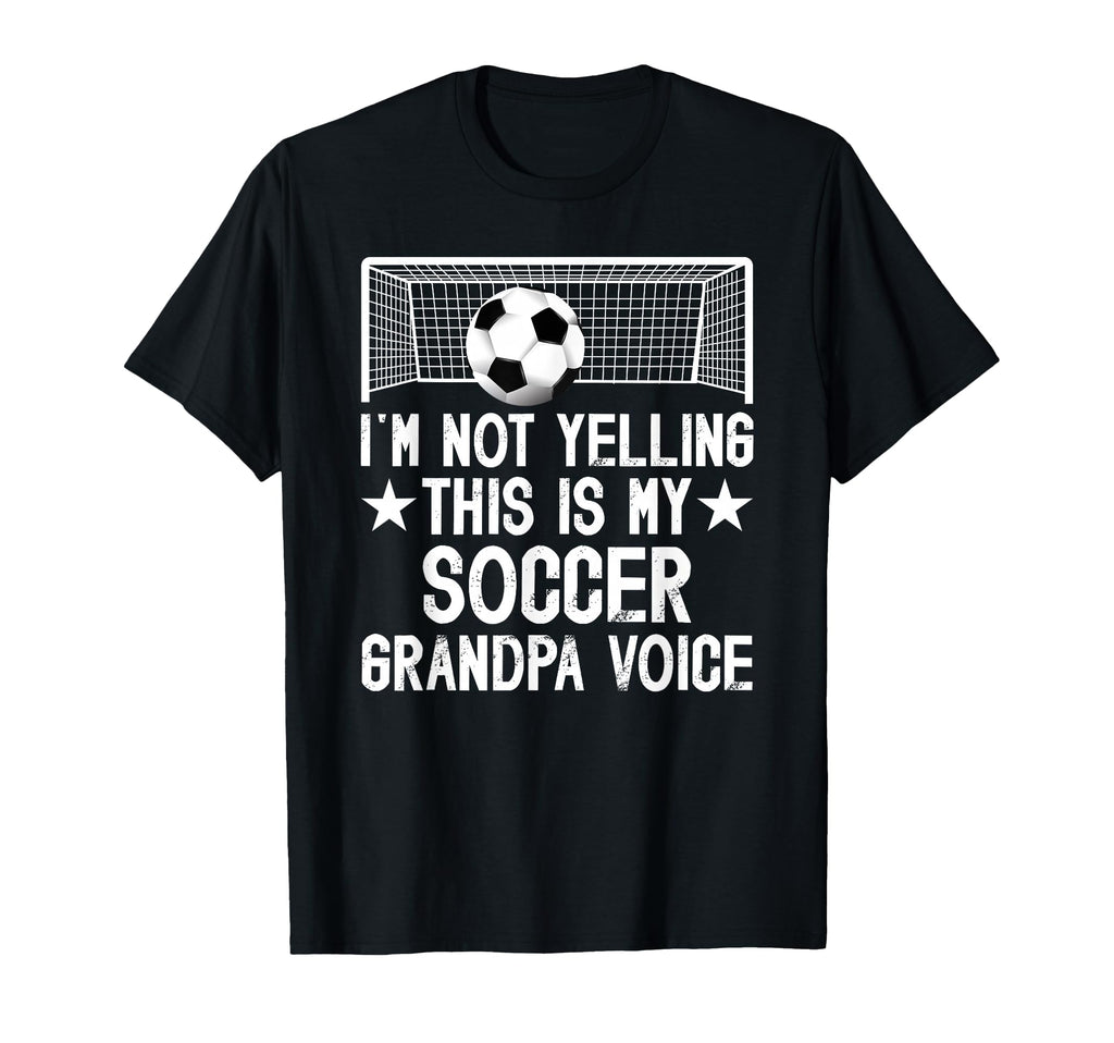 Soccer Grandpa Voice Grandpa Soccer T-Shirt - Aesthetic Graphic Men Women - T-Shirt, Sweatshirt, Hoodie