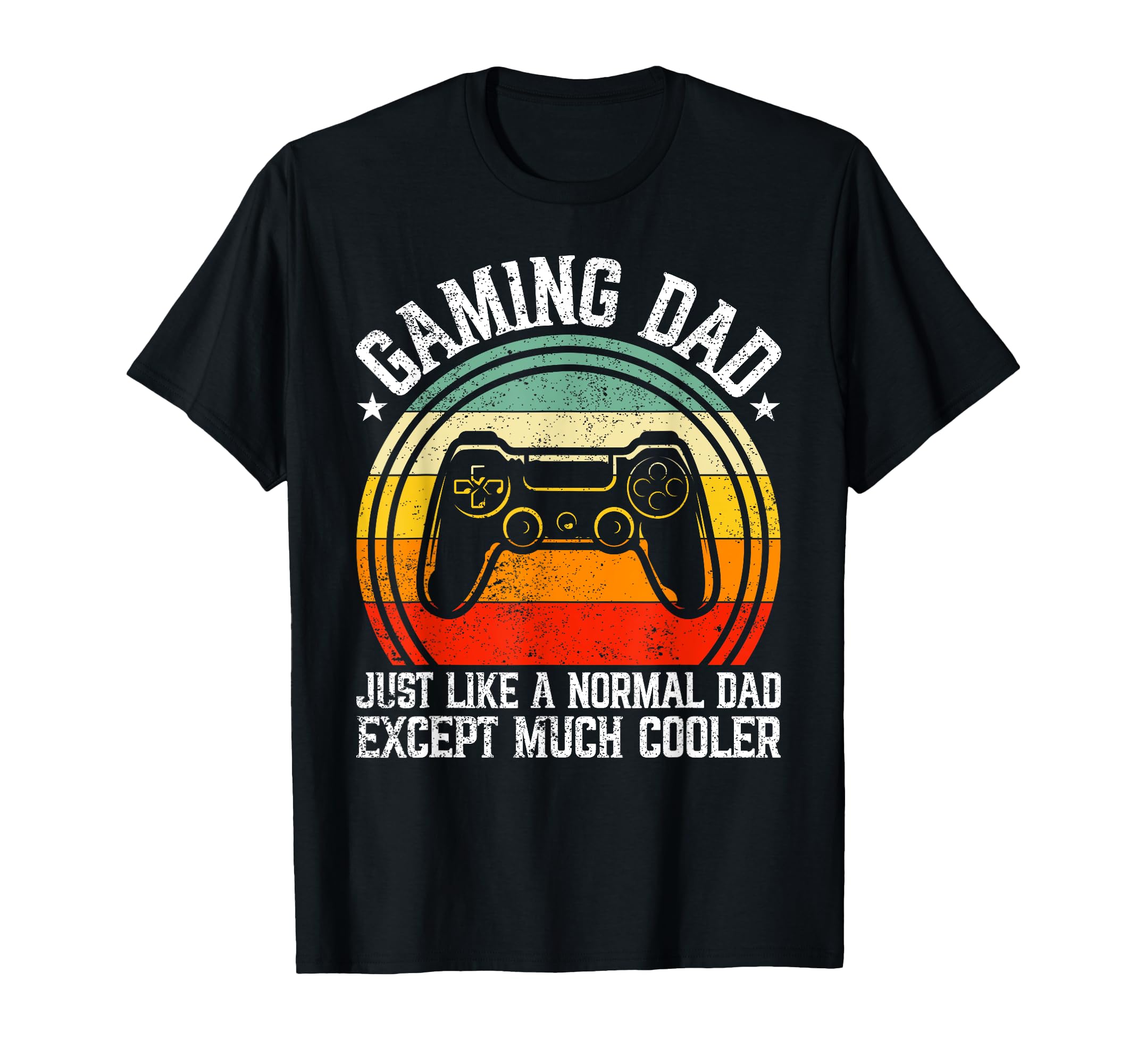 Gaming Dad Like Normal Dad Video T-Shirt - Minimalist Print Men Women - T-Shirt, Sweatshirt, Hoodie