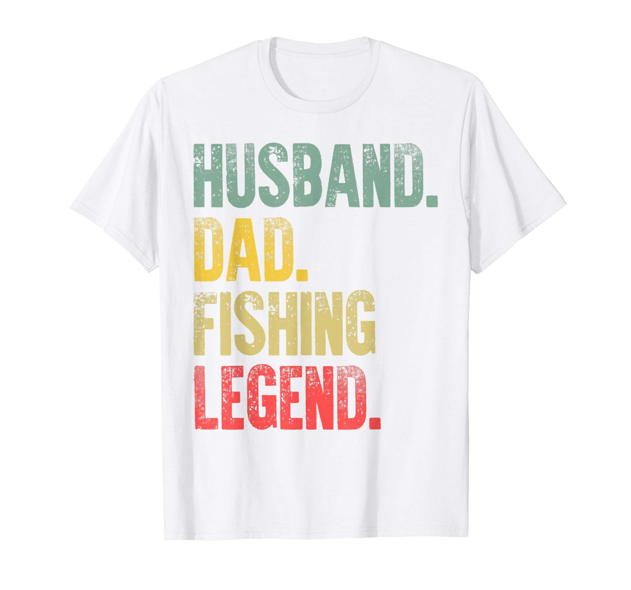 Mens Funny Husband Dad Fishing Legend T-Shirt - Novelty Apparel Men Women - T-Shirt, Sweatshirt, Hoodie