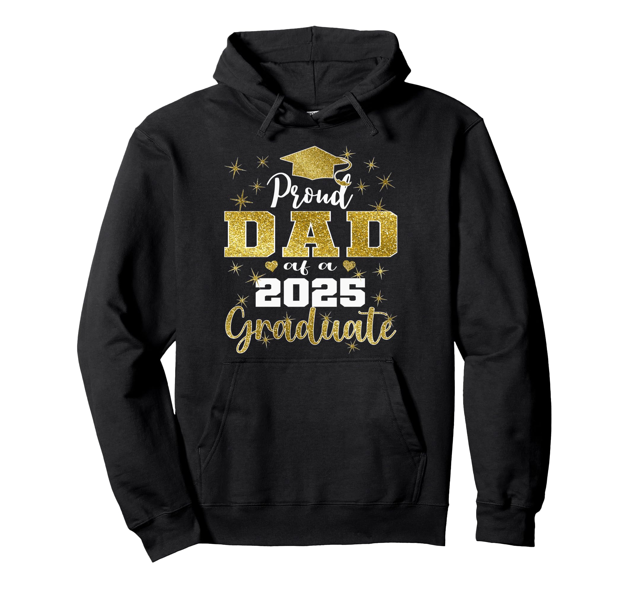 Super Proud Dad 2025 Graduate Senior Hoodie - Unique Graphic Men Women - T-Shirt, Sweatshirt, Hoodie