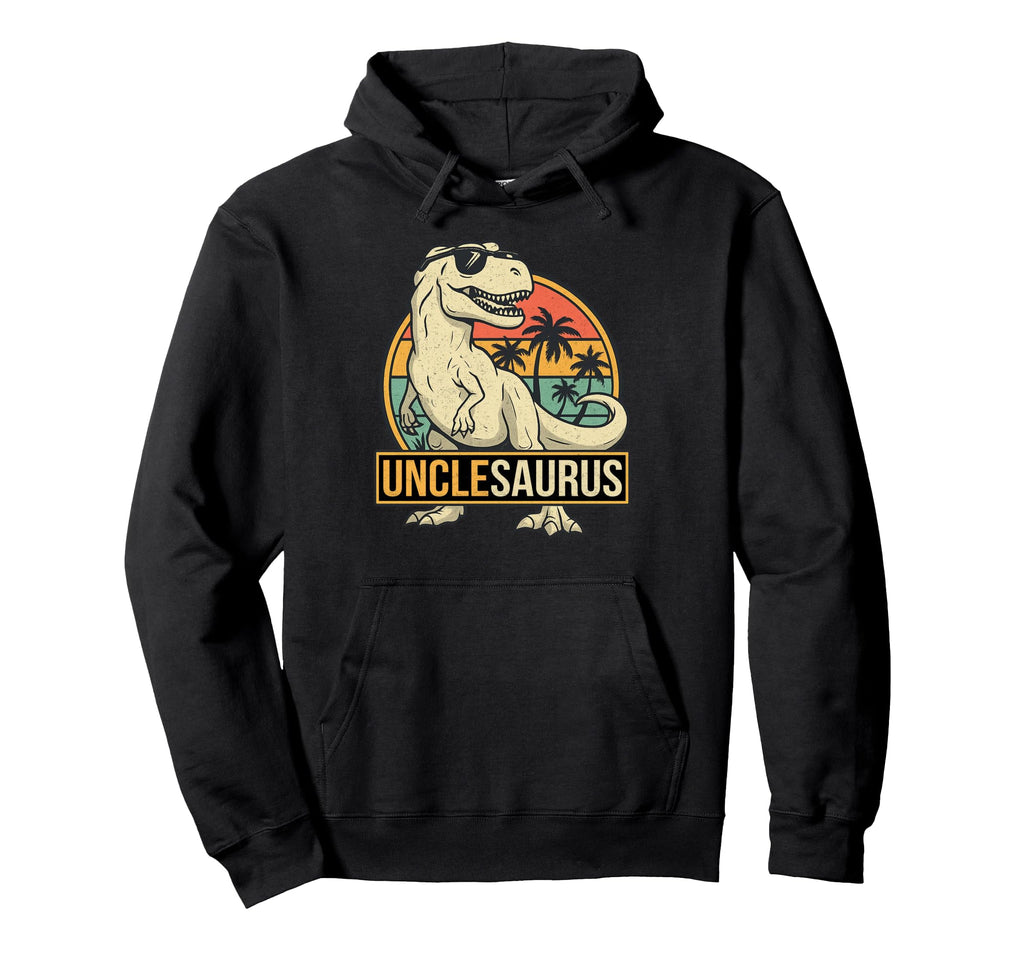 Unclesaurus T Rex Dinosaur Uncle Saurus Hoodie - Trendy Graphic Unisex - T-Shirt, Sweatshirt, Hoodie