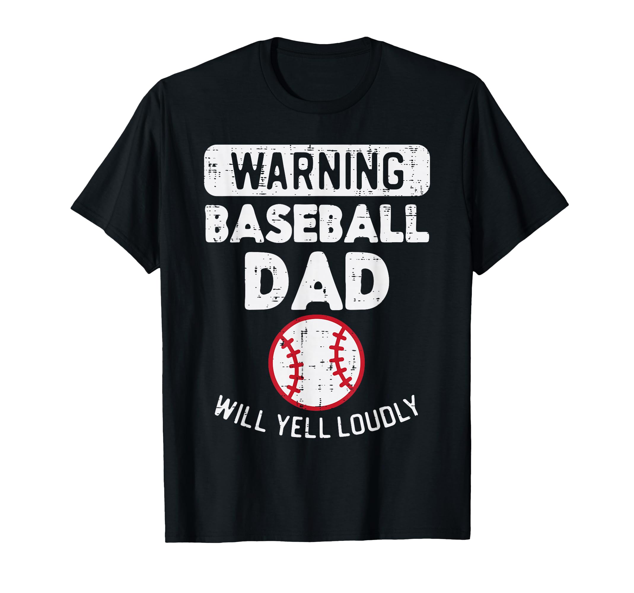 Warning Baseball Dad Funny Sports T-Shirt - Fun Novelty Design Unisex - T-Shirt, Sweatshirt, Hoodie