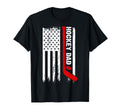 Usa Flag Hockey Player Papa Fathers Day T-Shirt - Trendy Graphic Men Women - T-Shirt, Sweatshirt, Hoodie