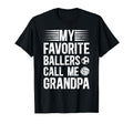 Favorite Ballers Call Me Grandpa T-Shirt - Fun Novelty Design for Adults - T-Shirt, Sweatshirt, Hoodie