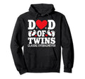 Dad Twins Overachiever Fathers Day Hoodie - Trendy Graphic for Adults - T-Shirt, Sweatshirt, Hoodie