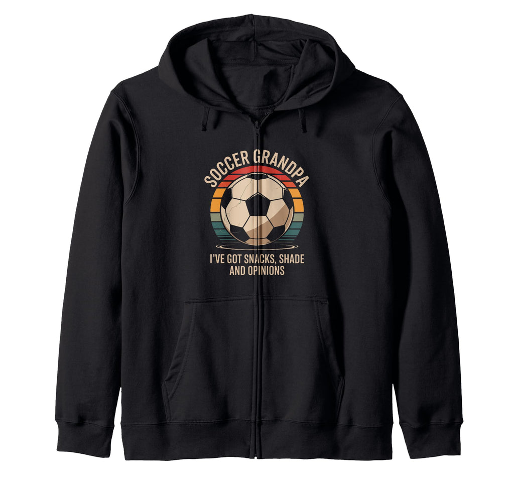 Funny Soccer Grandpa Fathers Day Jm Hoodie - Aesthetic Graphic for Adults - T-Shirt, Sweatshirt, Hoodie