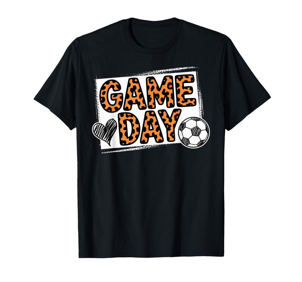Game Day Soccer Player Fan Footbal T-Shirt - Custom Art Print Unisex - T-Shirt, Sweatshirt, Hoodie