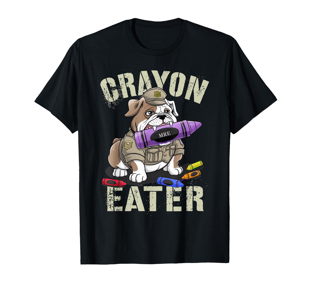 Funny Crayon Eater Proud Soldier Family T-Shirt - Graphic Print Unisex - T-Shirt, Sweatshirt, Hoodie