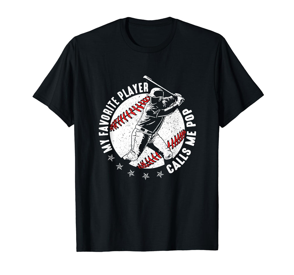 My Favorite Player Calls Me Pop T-Shirt - Trendy Graphic for Adults - T-Shirt, Sweatshirt, Hoodie