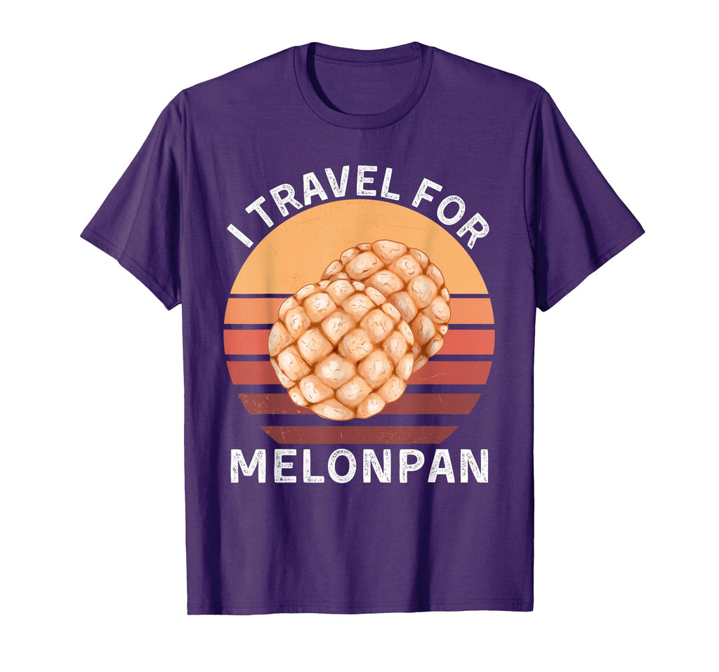 I Travel Melonpan Melonpan Food Lover T-Shirt - Aesthetic Graphic Men Women - T-Shirt, Sweatshirt, Hoodie