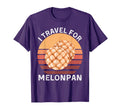 I Travel Melonpan Melonpan Food Lover T-Shirt - Aesthetic Graphic Men Women - T-Shirt, Sweatshirt, Hoodie