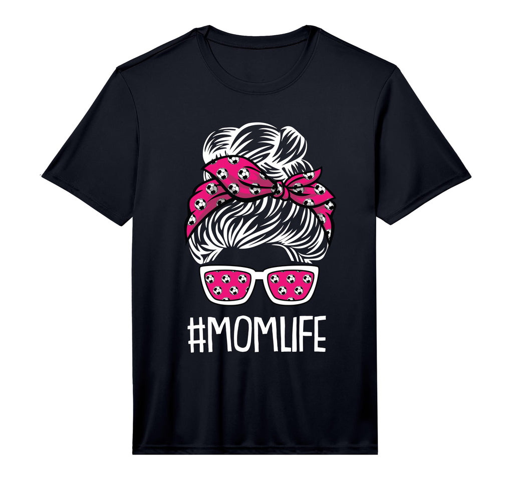 Mens Mom Life Mothers Day Soccer T-Shirt - Aesthetic Graphic for Adults - T-Shirt, Sweatshirt, Hoodie