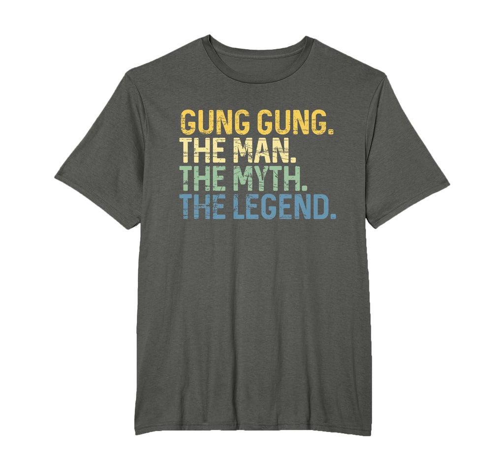 Gung Gung Myth Legend Dad Grandpa T-Shirt - Custom Art Print for Adults - T-Shirt, Sweatshirt, Hoodie