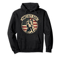 Amstaff Dad Sunset Staffordshire Ter Hoodie - Aesthetic Graphic for Adults - T-Shirt, Sweatshirt, Hoodie