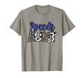 Soccer Aunt Leopard Blue Soccer T-Shirt - Novelty Apparel for Adults - T-Shirt, Sweatshirt, Hoodie