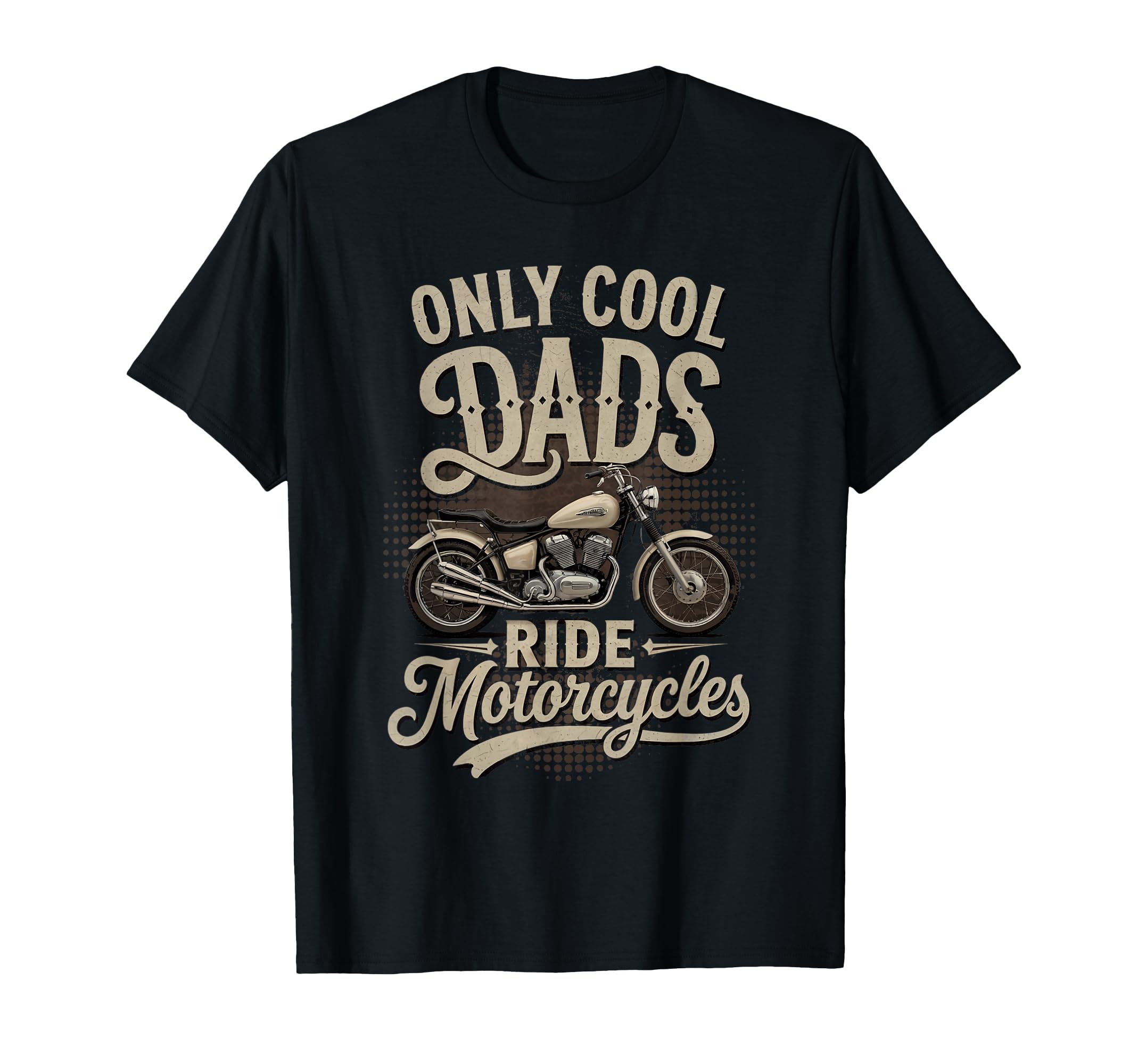 Dad Biker Funny Motorcycle Rider T-Shirt - Custom Art Print Men Women - T-Shirt, Sweatshirt, Hoodie