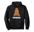 Papabear Father Daughter Son Papa Bear Hoodie - Graphic Print Men Women - T-Shirt, Sweatshirt, Hoodie