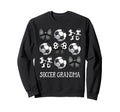 Coquette Bow Nana Granny Soccer Sweatshirt - Streetwear Style Men Women - T-Shirt, Sweatshirt, Hoodie