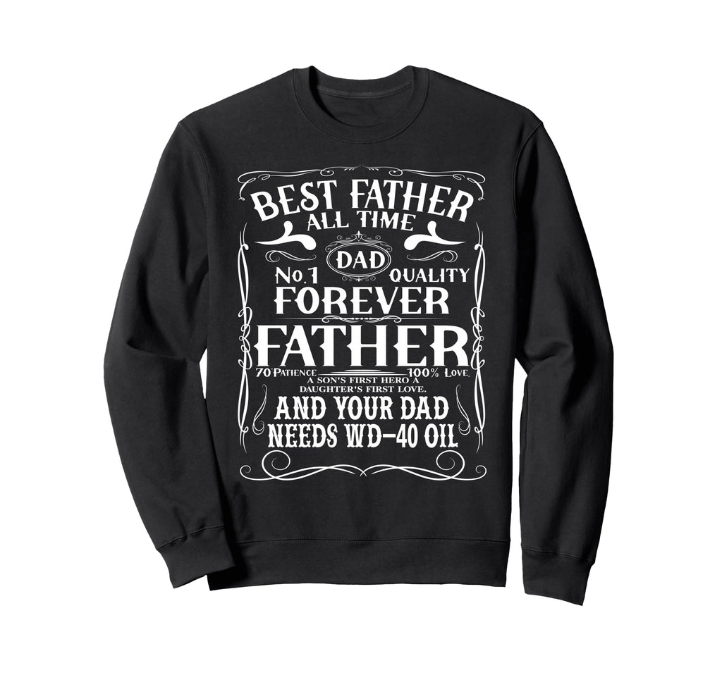 My Dad Rocks Daddy Pa Fathers Day Sweatshirt - Casual Everyday Wear Unisex - T-Shirt, Sweatshirt, Hoodie