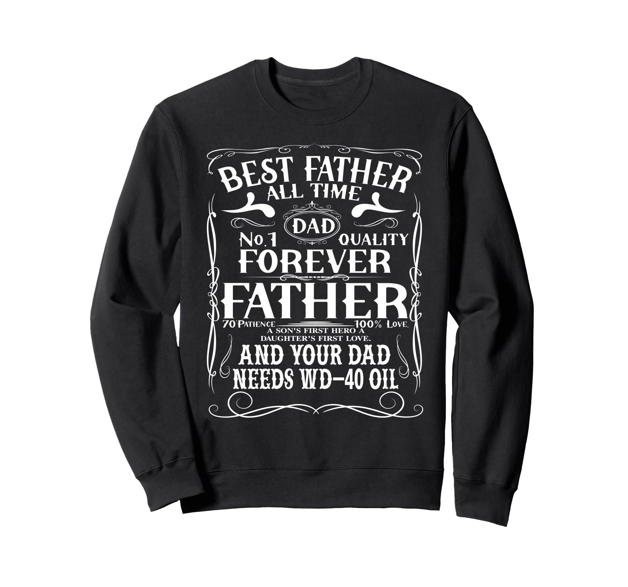 My Dad Rocks Daddy Pa Fathers Day Sweatshirt - Casual Everyday Wear Unisex - T-Shirt, Sweatshirt, Hoodie