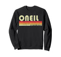 Oneil Surname Funny 80S 90S Sweatshirt - Minimalist Print Men Women - T-Shirt, Sweatshirt, Hoodie