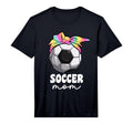 Proud Soccer Mom Mama Tie Dye Soccer T-Shirt - Casual Everyday Wear Unisex - T-Shirt, Sweatshirt, Hoodie