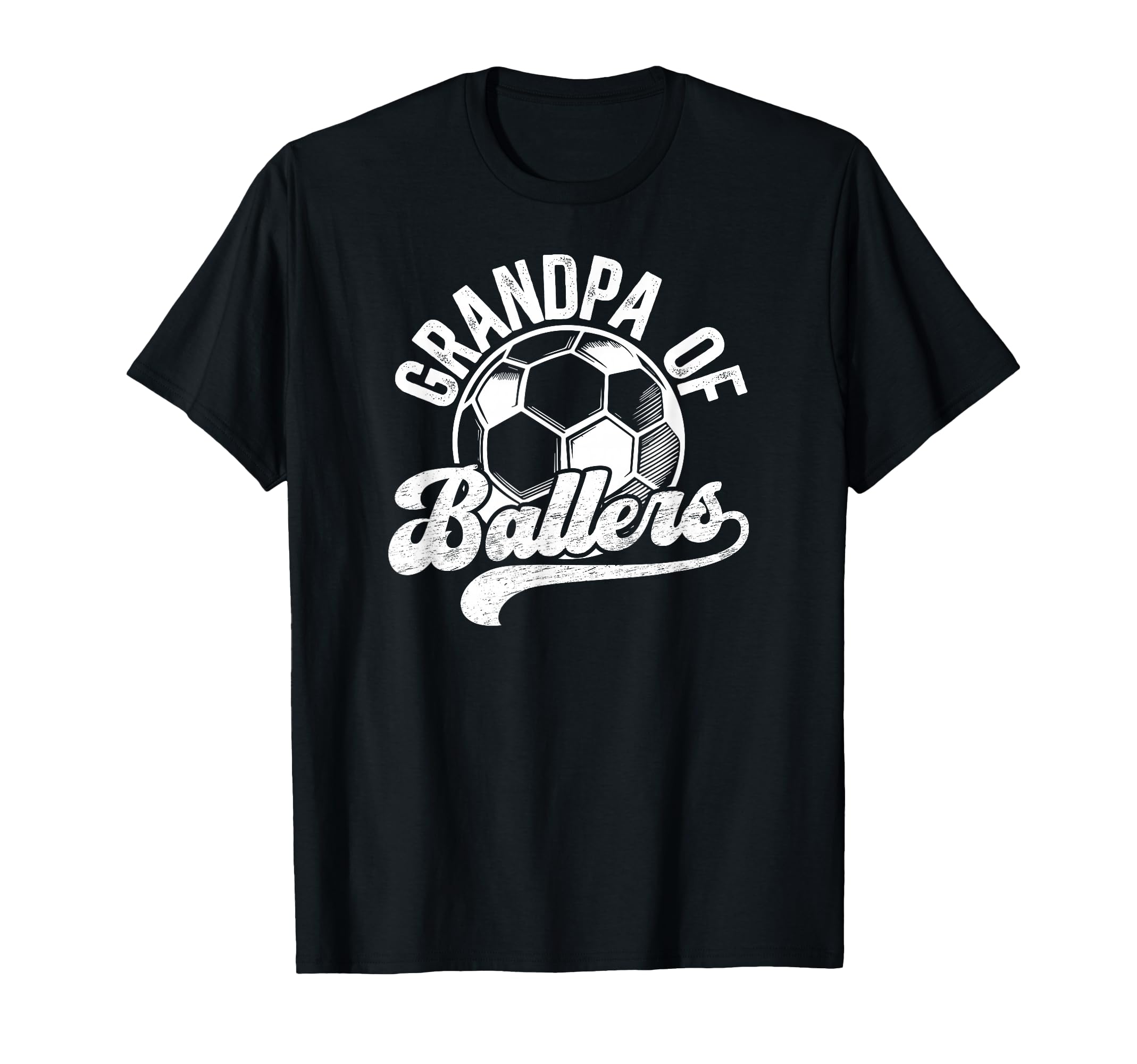 Grandpa Ballers Soccer Grandpa Soccer T-Shirt - Graphic Print Men Women - T-Shirt, Sweatshirt, Hoodie
