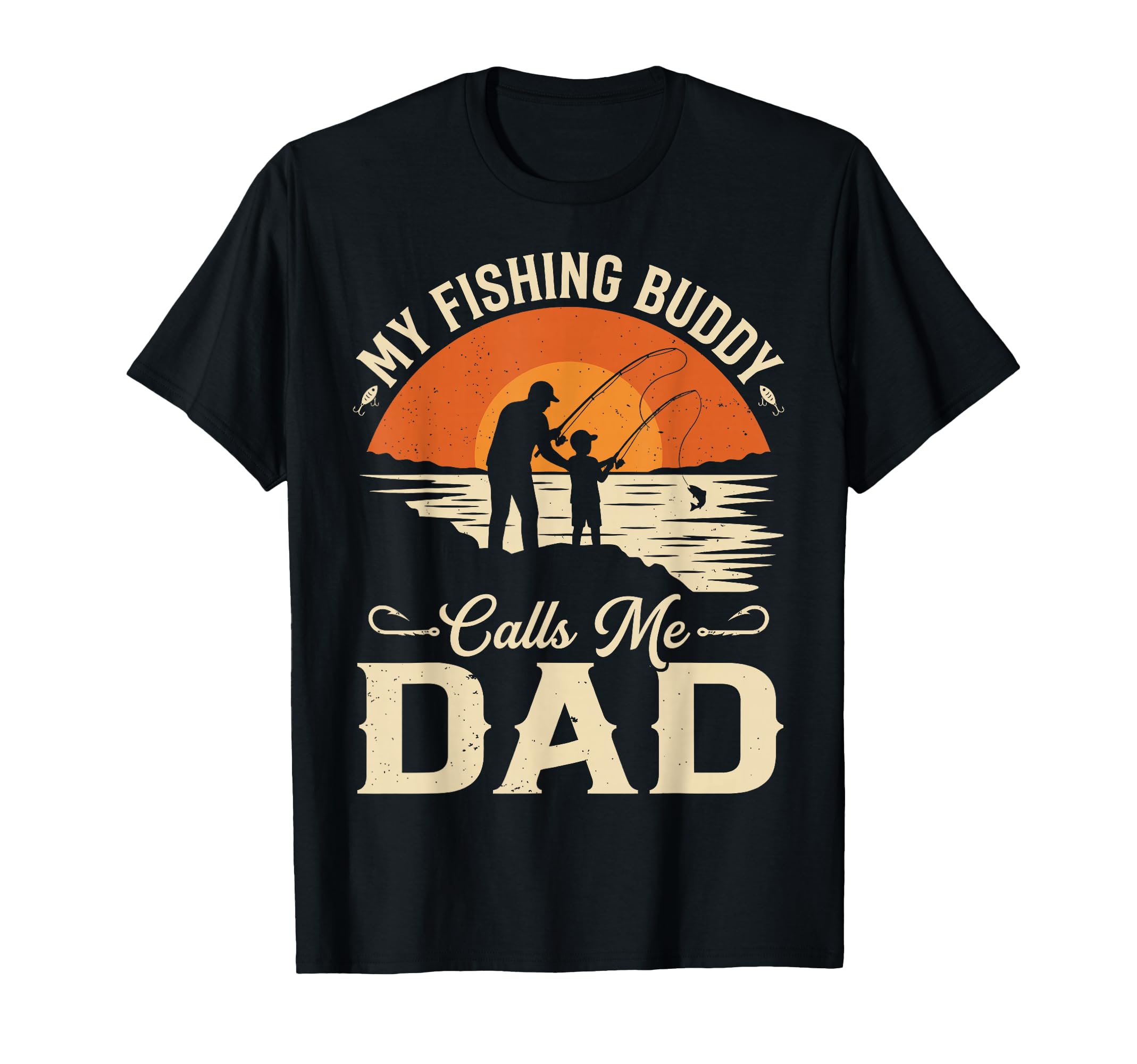 Fishing Buddies My Fishing Buddy T-Shirt - Novelty Apparel for Adults - T-Shirt, Sweatshirt, Hoodie