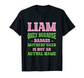 Badass Liam Name Unique Nickname T-Shirt - Unique Graphic for Adults - T-Shirt, Sweatshirt, Hoodie